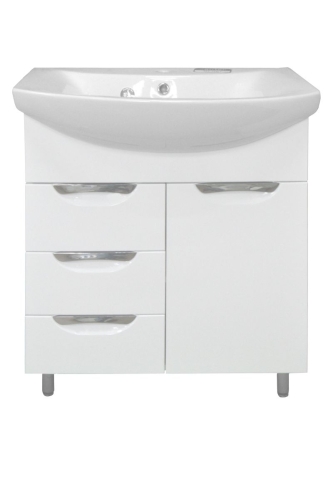 Тумба с умывальником Loranto Стиль 60 70/3 ум эрика-балтика