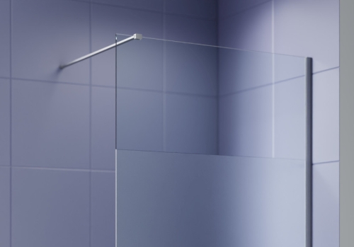 Душевая перегородка Aquatek AQ.WI.3CH 90, 100, 120, 140 профиль хром фото 2
