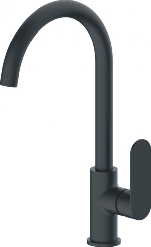 Смеситель кухонный Haiba HB590-7 HB70590-7 чёрный