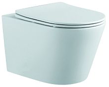 Унитаз подвесной безободковый Aquatek Вега AQ1905-MW, белый матовый