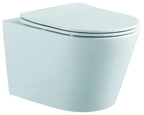 Унитаз подвесной безободковый Aquatek Вега AQ1905-MW, белый матовый