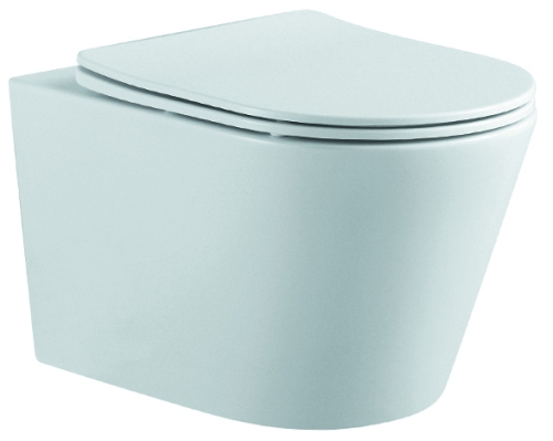 Унитаз подвесной безободковый Aquatek Вега AQ1905-MW, белый матовый