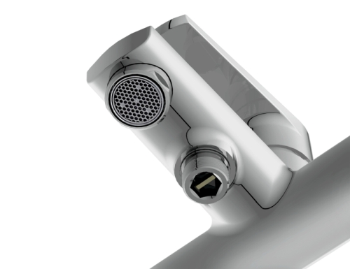 Смеситель для ванны Cersanit Moduo 64097 хром (без душевого гарнитура) фото 2