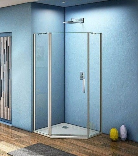 Душевое ограждение BAS FANTASY PNT-TD 90*90, 100*100 хром