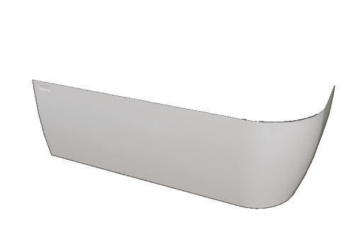 Панель фронтальная для ванны Radomir Вальс 3/4