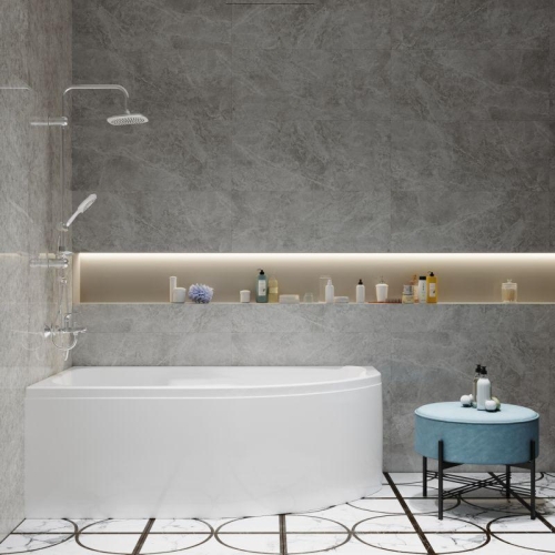 Ванна акриловая Triton София 150, 170*95 L/R + каркас фото 2