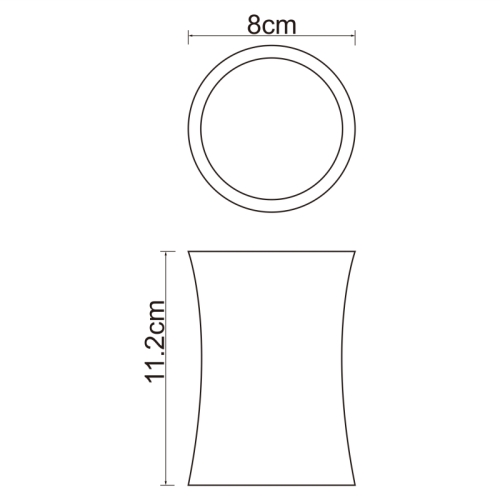 Стакан для зубных щеток Wasserkraft Salm K-7628 фото 3
