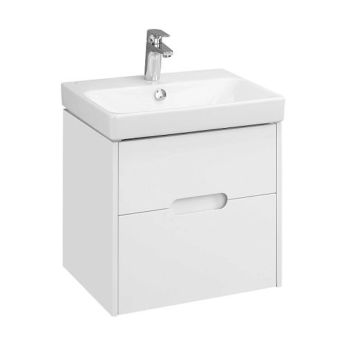 Тумба с раковиной Акватон Оливия 55, 70, 80, 90 белый матовый