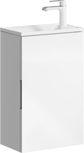 Тумба с умывальником Aqwella Accent 40 подвесная белый