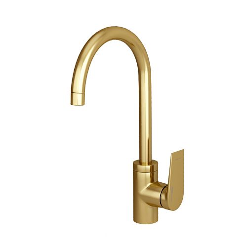 Смеситель для кухни Wasserkraft Aisch 5507 матовое золото