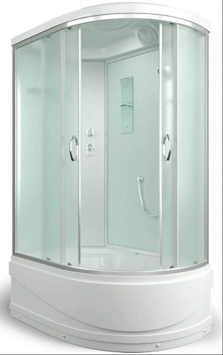Душевая кабина ERLIT120*80 ER3512TPL-C3-RUS левая матовая