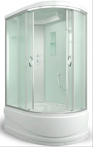 Душевая кабина ERLIT120*80 ER3512TPL-C3-RUS левая матовая
