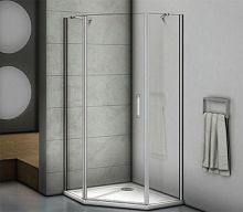 Душевое ограждение BAS MOKKA PNT 90*90, 100*100 хром