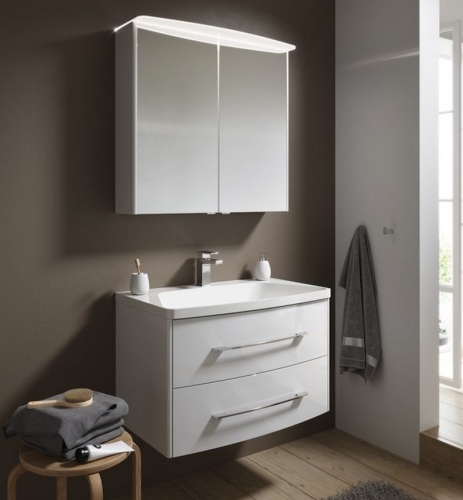 Зеркальный шкаф Aqwella NERINGA 80 фото 2