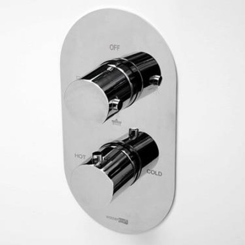 Встроенный смеситель для ванны на 3 положения Wasserkraft A174819 (душевой комплект) хром фото 2