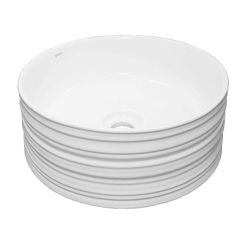 Раковина накладная Azario AZ-3272-MW 410*410*180 белый матовый
