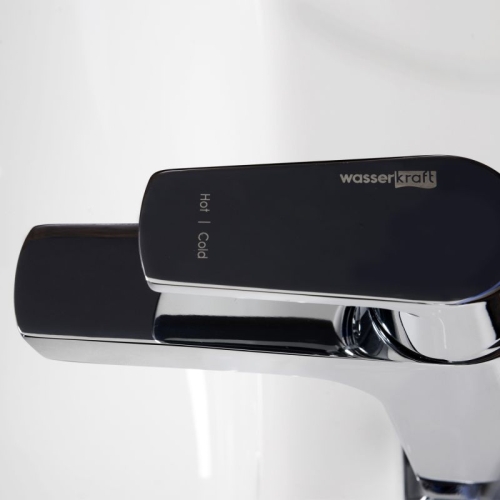 Смеситель для умывальника Wasserkraft Dill 6103 хром фото 4