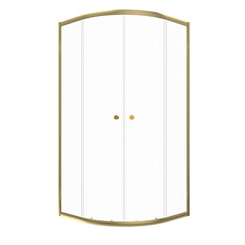 Душевое ограждение Triton Альфа-Голд 90*90, прозрачное стекло