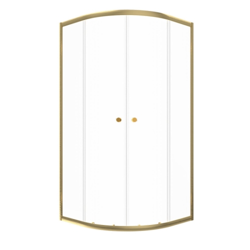Душевое ограждение Triton Альфа-Голд 90*90, прозрачное стекло