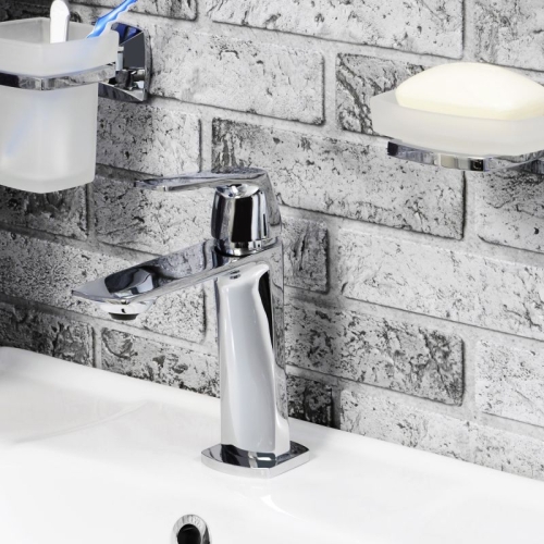 Смеситель для умывальника Wasserkraft Neime 1903 хром фото 2