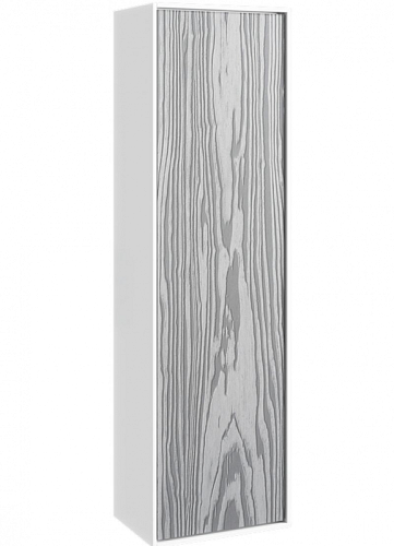 Пенал подвесной Aqwella GENESIS 35 см серый