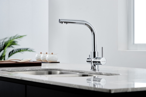 Смеситель для кухни с подкл фильтра Paulmark Essen Metallum (5 цветов) фото 6