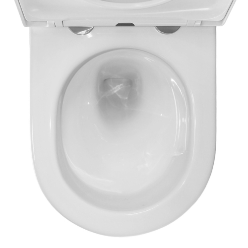 Унитаз подвесной безободковый Azario Ormi AZ-0253VD, смыв Торнадо фото 5