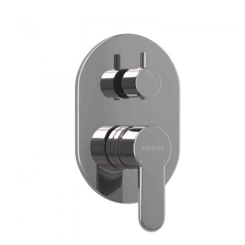 Душевой комплект Berges Ventas 3R 073007, хром фото 9