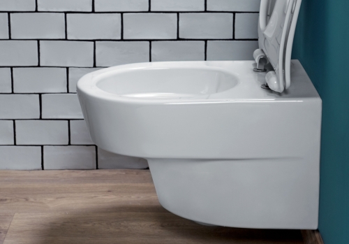 Унитаз подвесной безободковый Jacob Delafon Odeon Rive EDR102-00, сидение термодюропласт микролифт E24889-00 фото 4