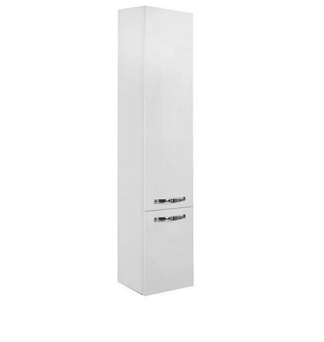 Шкаф-колонна подвесная Aquaton Ария 34 Белый Глянцевый