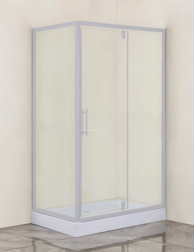 Душевое ограждение Loranto CS-6128C 120 120*80, низкий поддон фото 2