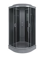 Душевая кабина ERLIT 100*100 ER3510P-C2-RUS-Gray тонированная, низкий поддон