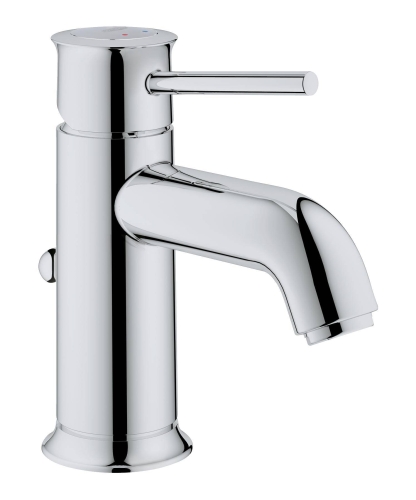 Смеситель для раковины Grohe BauClassic 23161000 с донным клапаном, хром