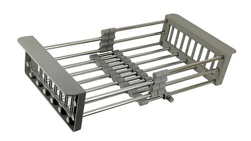 Коландер Gerhans K30300(K30300B) серый, черный