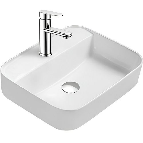 Раковина накладная Aquatek Вега AQ5506-MW 50*39.5*14, белый матовый