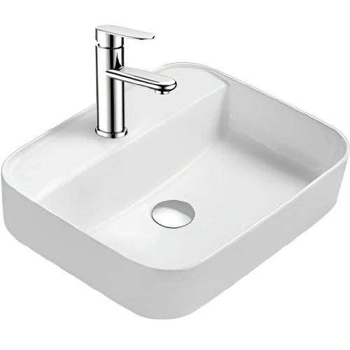 Раковина накладная Aquatek Вега AQ5506-MW 50*39.5*14, белый матовый