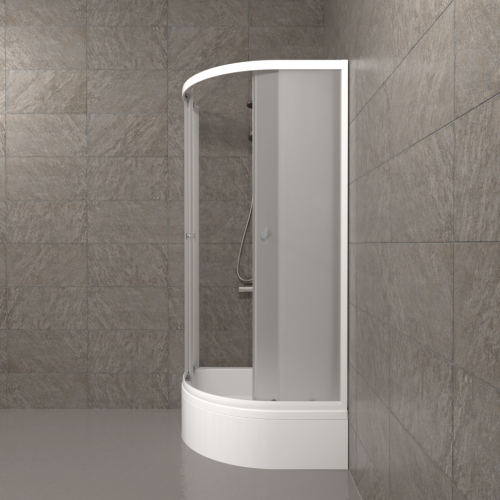 Душевое ограждение Triton Вельвет В 90*90 средний поддон фото 4