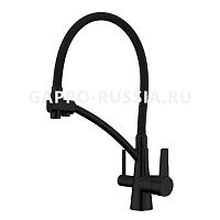 Смеситель для кухни G4398-16 чёрный