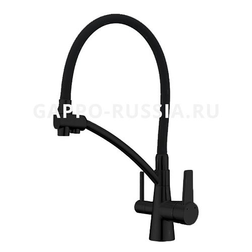 Смеситель для кухни G4398-16 чёрный