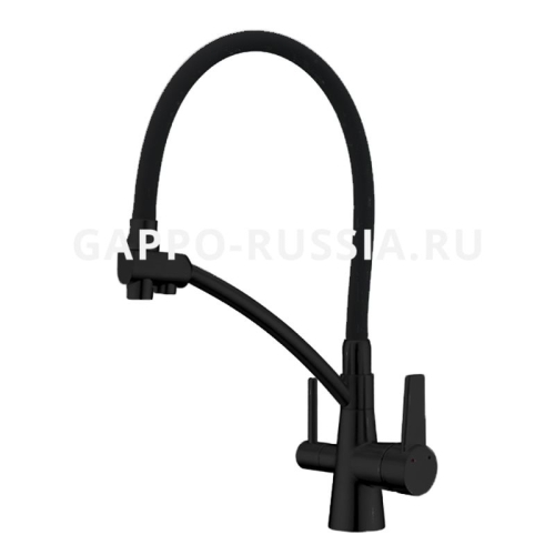 Смеситель для кухни G4398-16 чёрный