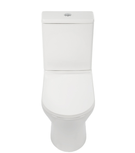 Унитаз напольный безободковый Aqua Nero Link AN-016L, смыв Торнадо фото 4