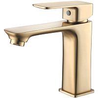 Смеситель для раковины Ledeme L1080Y золото