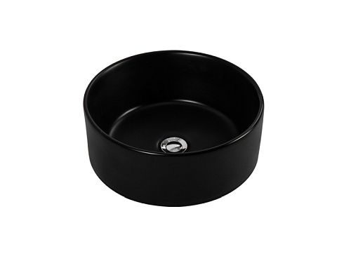 Раковина накладная Aquatek AQ5118-MB 40*40*16,5, черный матовый