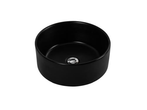 Раковина накладная Aquatek AQ5118-MB 40*40*16,5, черный матовый