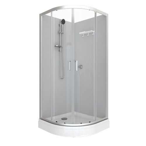Душевая кабина Triton Прайм-Сатин А 90*90 без крыши, низкий поддон