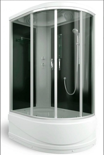 Душевая кабина ERLIT 120*80 ER3512TPL-C4-RUS левая тонированная фото 2