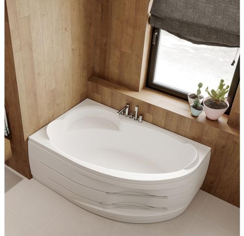 Ванна акриловая Mirsant Массандра 170*110 фото 2