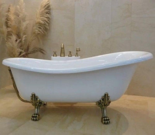 Сифон к ванне хром, золото, бронза фото 2