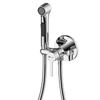 Смеситель с гигиенической лейкой встраиваемый Lemark Solo LM7174C хром