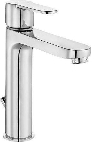 Смеситель средний с донным клапаном для раковины E.C.A Nita 102188049EX хром